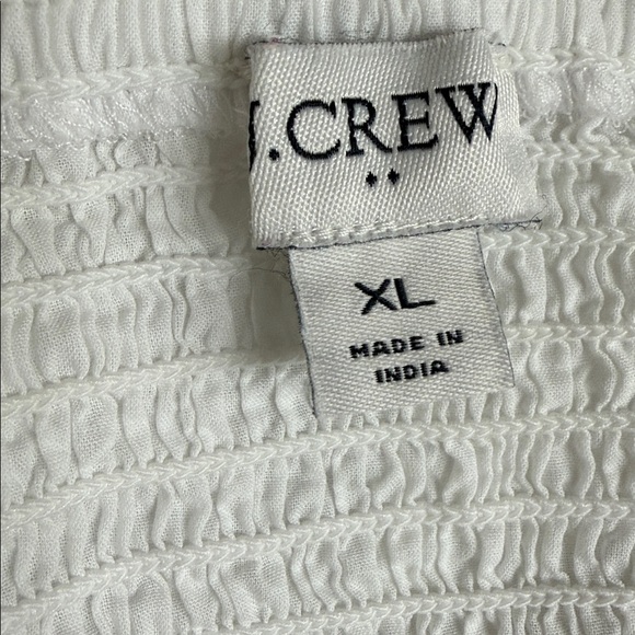 J. Crew White Puff-Sleeve Blouse - Picture 4 of 9